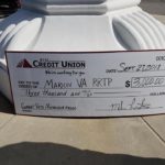 Marion VA Donation - The Check